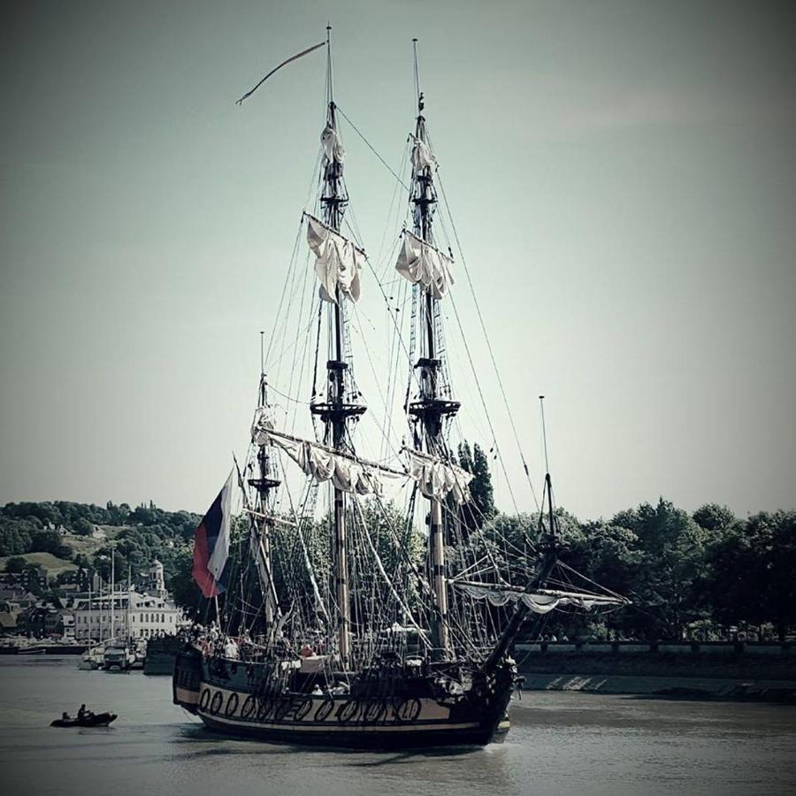 Le Key West Lägenhet Honfleur Exteriör bild
