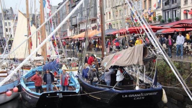 Le Key West Lägenhet Honfleur Exteriör bild